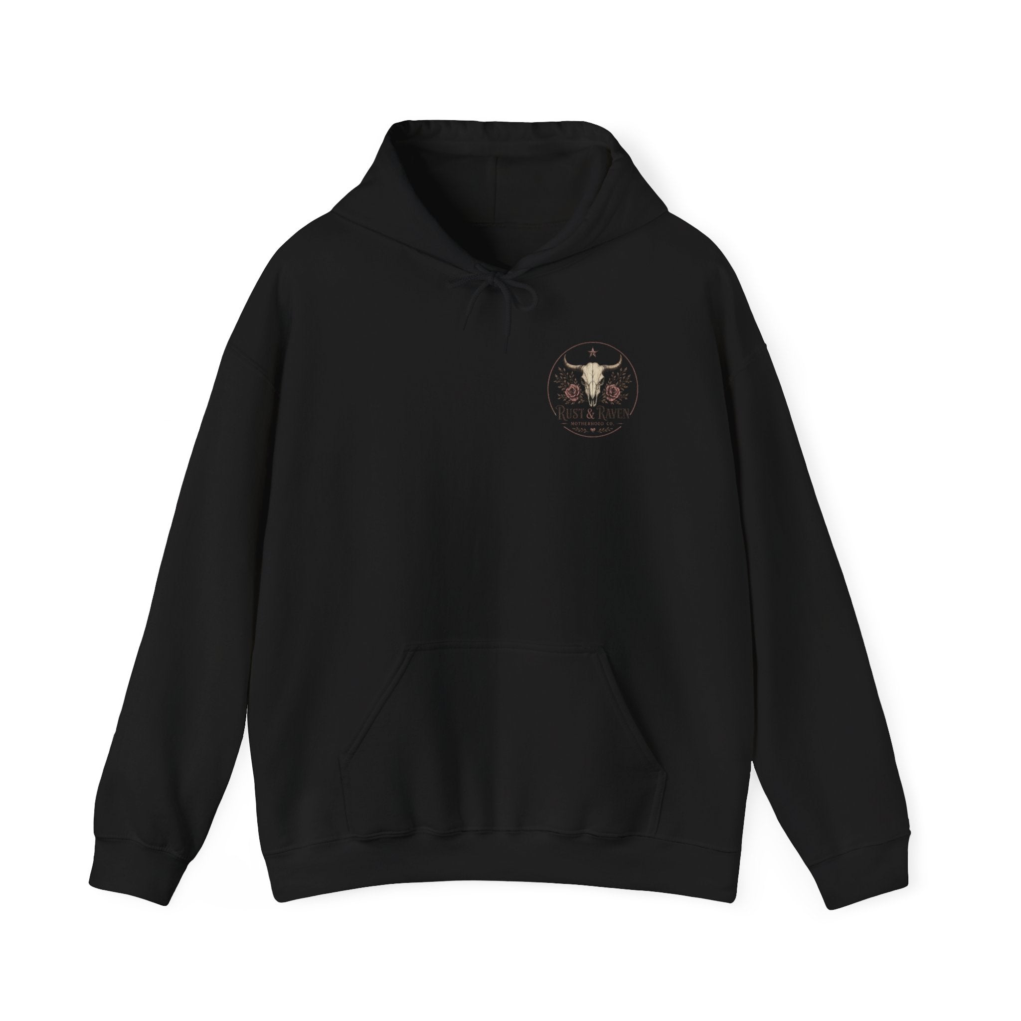 Outlaw Rodeo Hoodie — 'Pray For Me' Cowboy Skull Western Sweatshirt