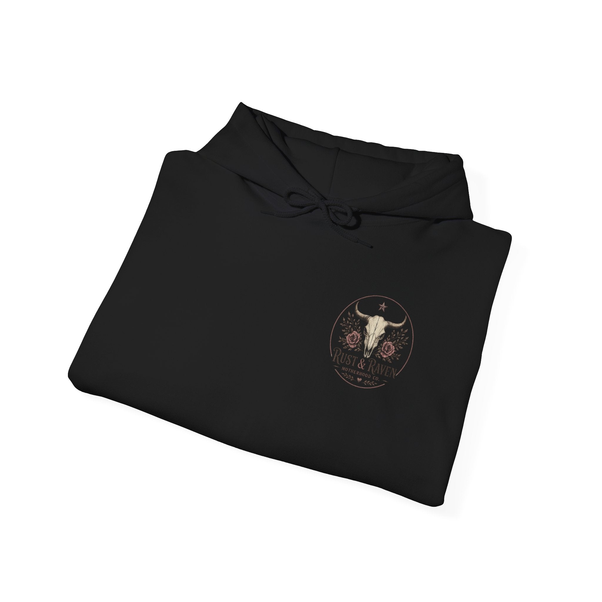 Outlaw Rodeo Hoodie — 'Pray For Me' Cowboy Skull Western Sweatshirt