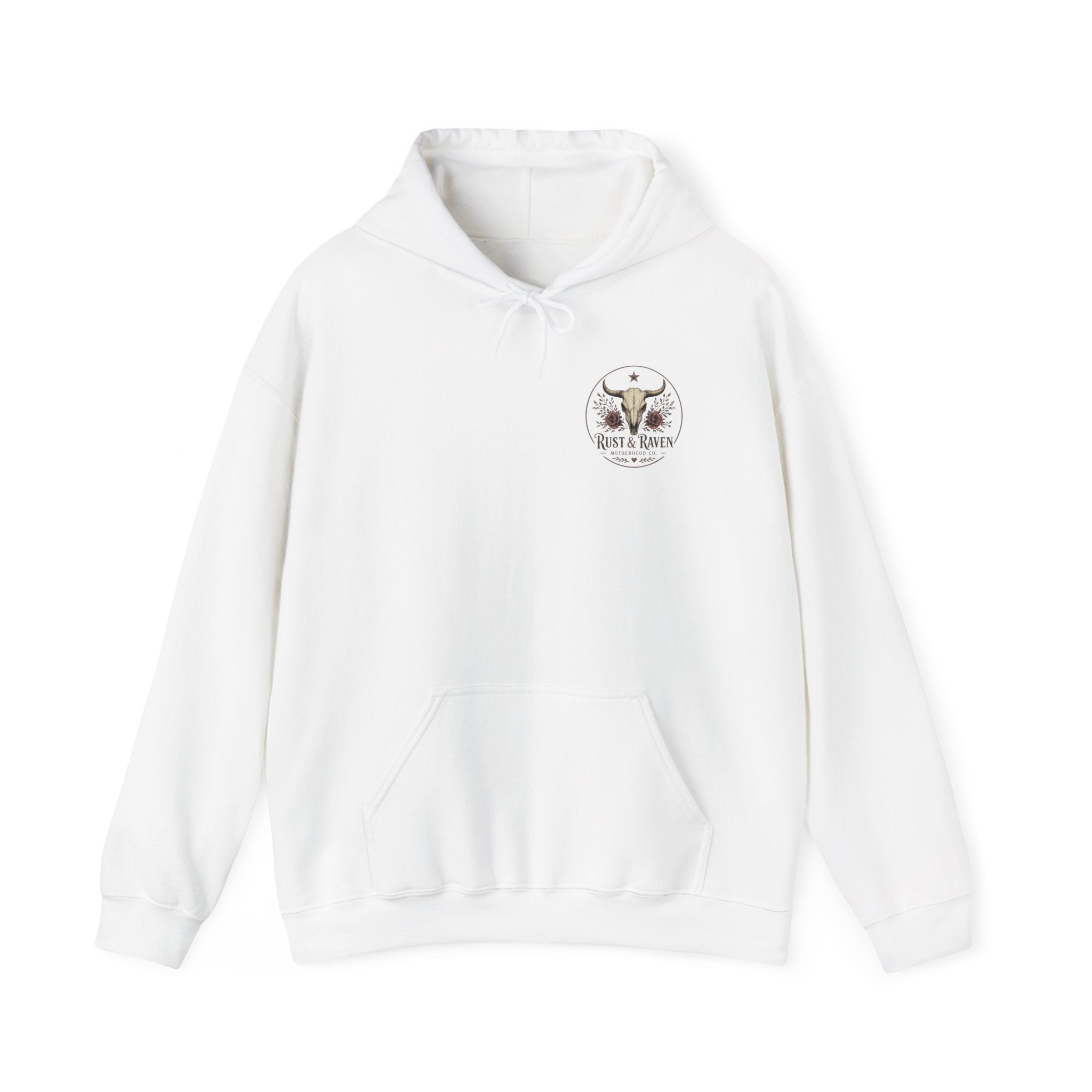 Outlaw Rodeo Hoodie — 'Pray For Me' Cowboy Skull Western Sweatshirt
